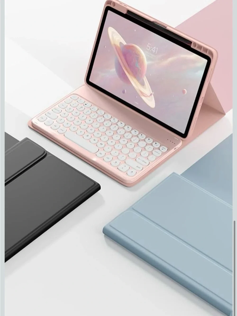 Keyboard Case for iPad 9th/8th/7th Generation/Air3/Pro10.5 with Touchpad/Pencil